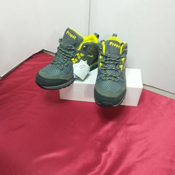 Propet WBA002M Woman's SZ 7W Peak Water Proof Lace up Hiking Gray/Lime Diabetic. - Picture 11 of 11